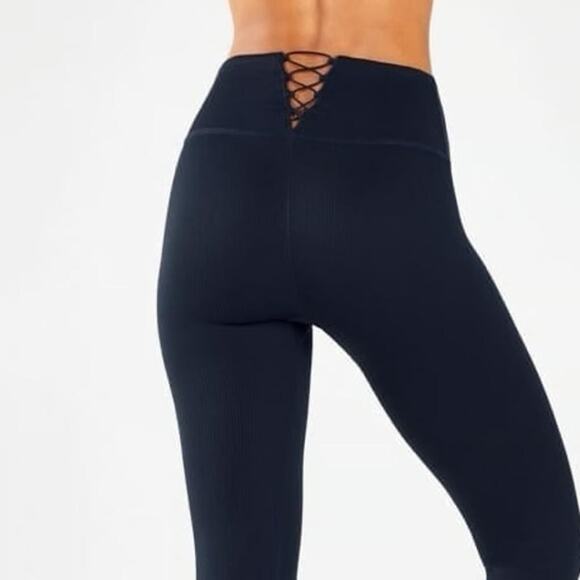 Fabletics High-Waisted Seamless Rib Leggings - Picture 8 of 8